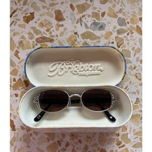 Brighton Women's Sunglasses with Black and Silver Detailing